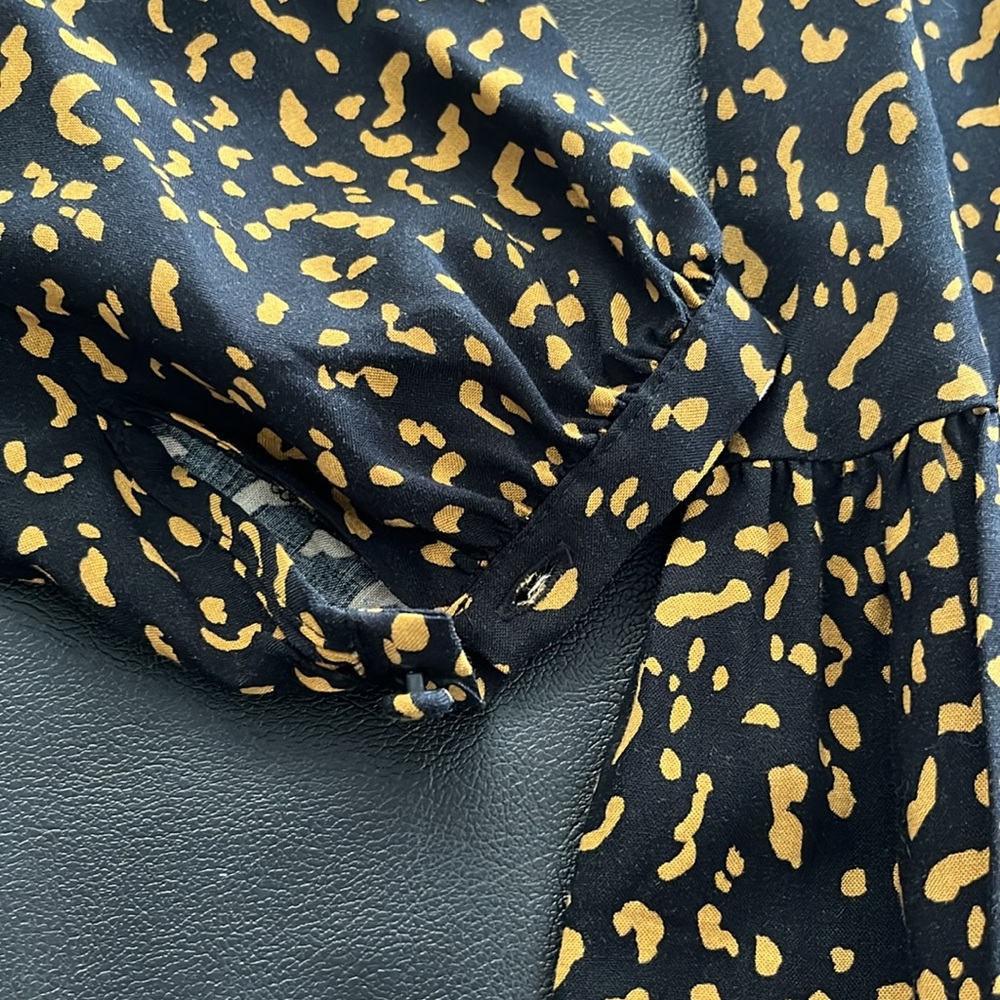 NWT Nine West Animal Print Swing Dress - Picture 5 of 10